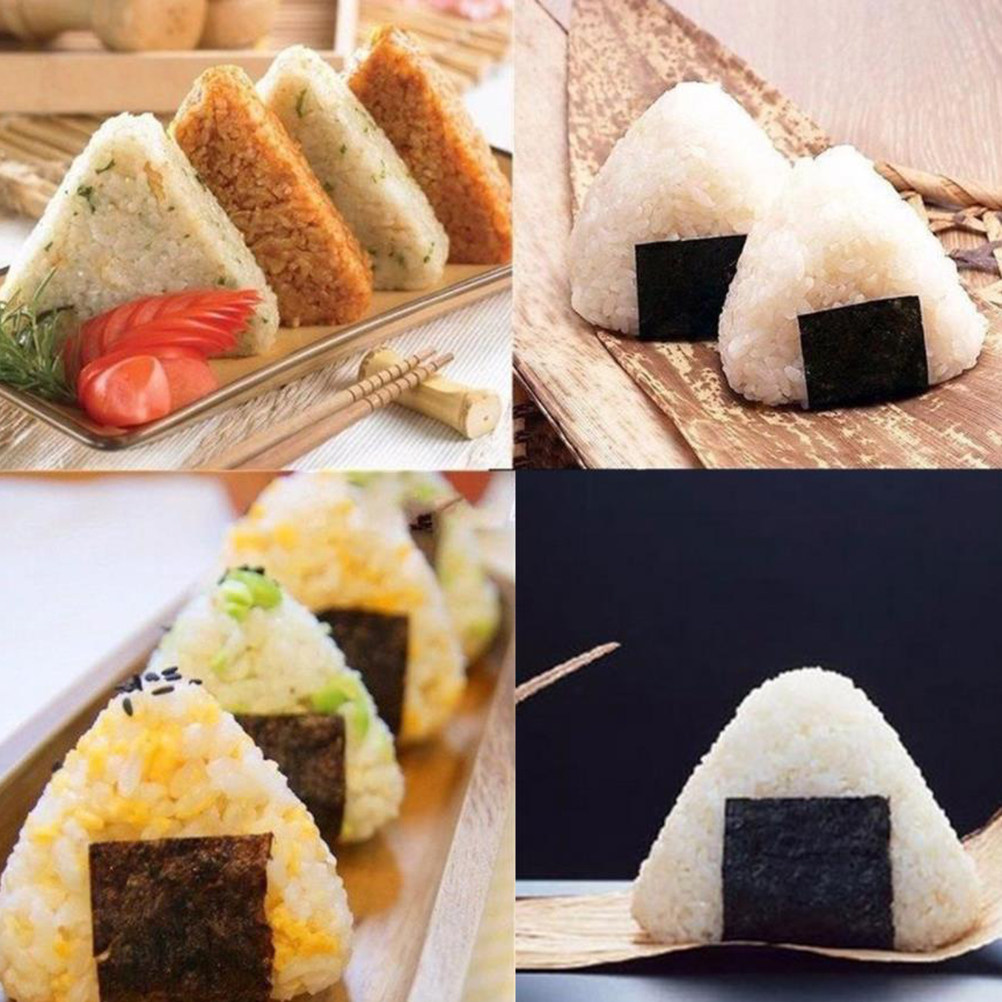 Seaweed Snack - Conjunto de 2 moldes triangulares para