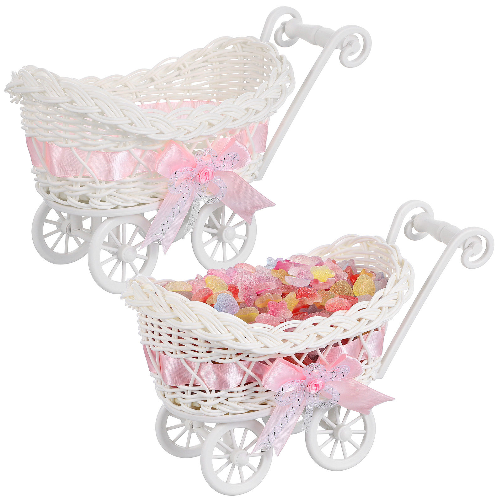 2 Cestas de Rattan Trançado Es - Dried Fruit avaliação e preço