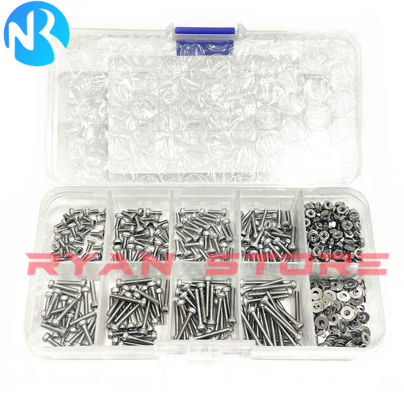 1 caixa/660 peças m2 * 4 5 6 8 - Nuts Mix avaliação e preço